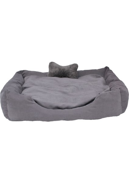 Kedi Yatağı Evcil Hayvan Kedi Minderi Evcil Hayvan Dikdörtgen 65X45 cm Yumuşak Minder