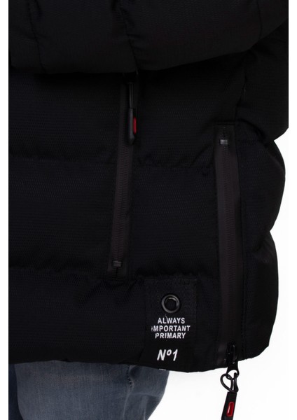 Kürklü Peluş Astarlı Çıkarılabilir Kapüşonlu Mont Erkek Çocuk Mont modelleri