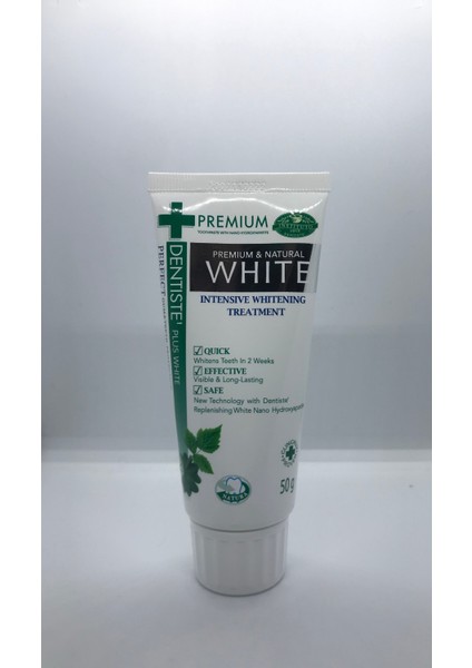 Premium & Natural White Doğal Beyazlık Sağlayan Bitkisel Anti Alerjik Diş Macunu Tüp 50 Gr modelleri