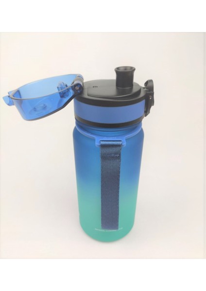 Tritan Su Matarası 350 ml VGN3034-4 Mavi Yeşil