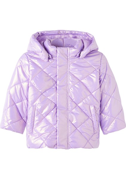 Name It Düz Mor Bebek Yelek Nmfmıra Foıl Jacket