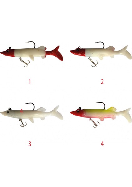 3553 Bobo Pike Soft 12CM Turna Silikonu Suni Balık