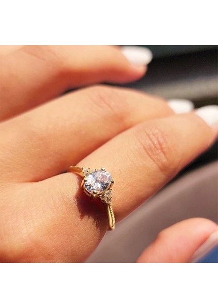 Altın Yüzük - 1.05CT-0.20CT Pırlanta (Signty)Kol Balık Sırtı Güverseli Evlilik Teklifi Tektaş 14 Ayar Altın Yüzük