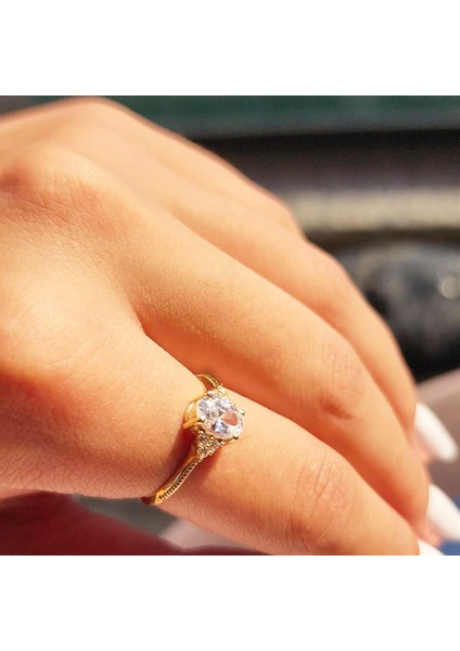 Altın Yüzük - 1.05CT-0.20CT Pırlanta (Signty)Kol Balık Sırtı Güverseli Evlilik Teklifi Tektaş 14 Ayar Altın Yüzük modelleri