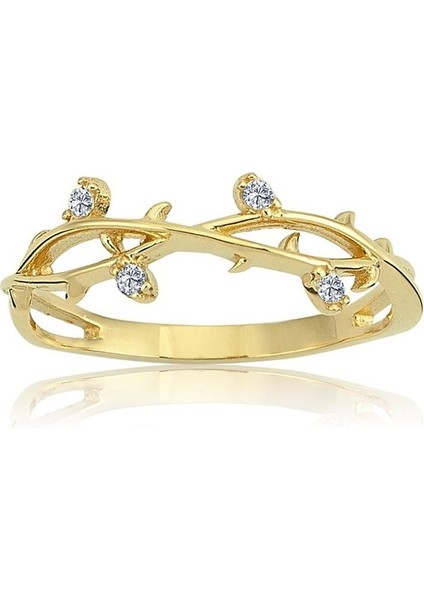 Altın Yüzük - Taşlı Sarmaşık Altınyüzük indirimleri