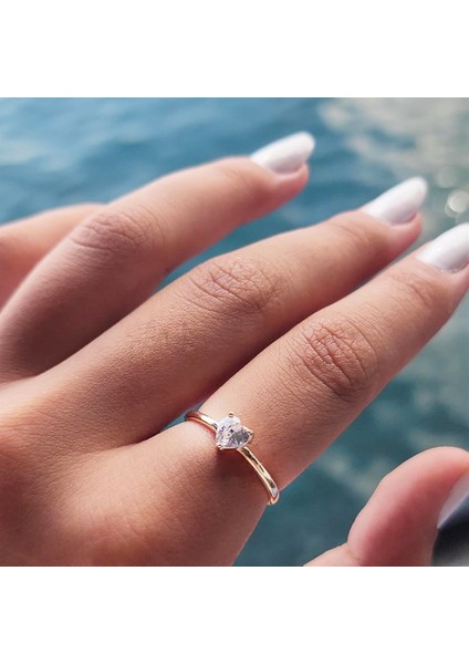 Gümüş Yüzük - 0,60 CT Pırlanta(Signty)Kalp Tektaş Evlilik Teklifi Gümüş Yüzük-Pırlanta Kalp Tektaş Gümüş Yüzük fiyatları