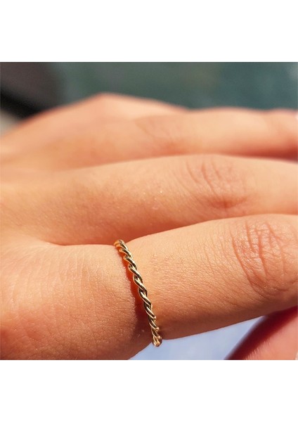 Gümüş Yüzük - Elis Burma Telli Taşsız Evlilik Alyansı-Tasarım Minimal 925 Ayar Gümüş Hediyelik Yüzük modelleri