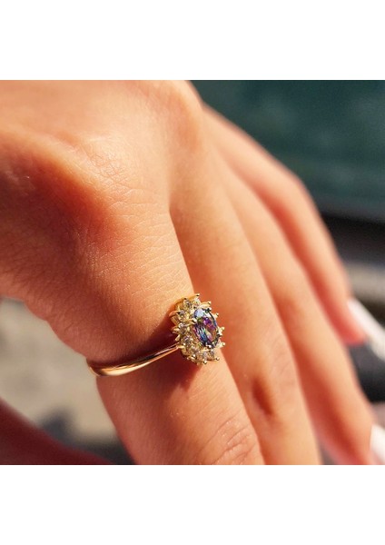 1,05CT Aleksandrit 0.30CT Pırlanta(Signty)Taşlı Anturajlı Vintage Tasarım Modern 925 Ayar Gümüş Yüzük indirimleri