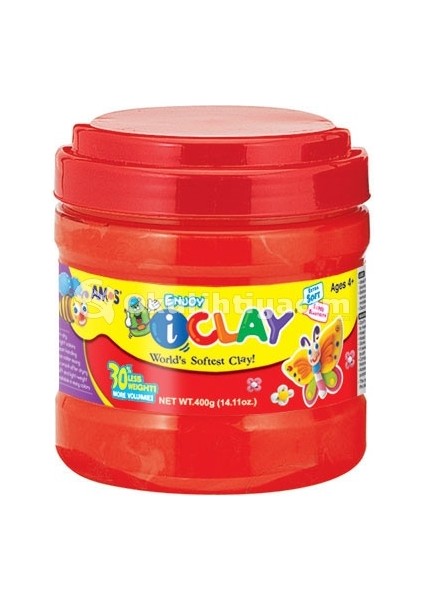 Proje Hamuru-I Clay Kırmızı 400GR Kavanoz