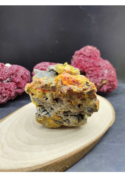 Büyük Bornit Ham Doğal Taş Kaya (Sertifikalı)