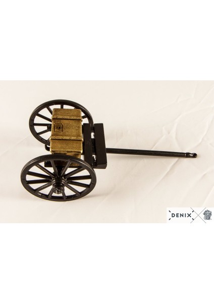 Denix-Iç Savaş Arabası Top Arabası-Made In Spain-Boyutlar: 14 cm Ağırlık: 122 G Dönem: Batı ve Amerika Iç Savaşı 1861-1899 fiyatları