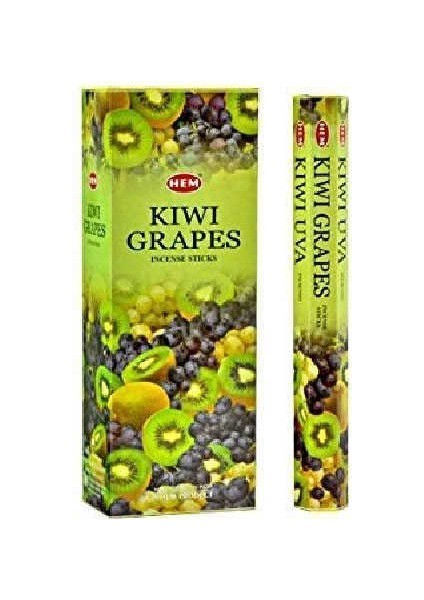 Kiwi Grapes Hexa Hem Tütsü