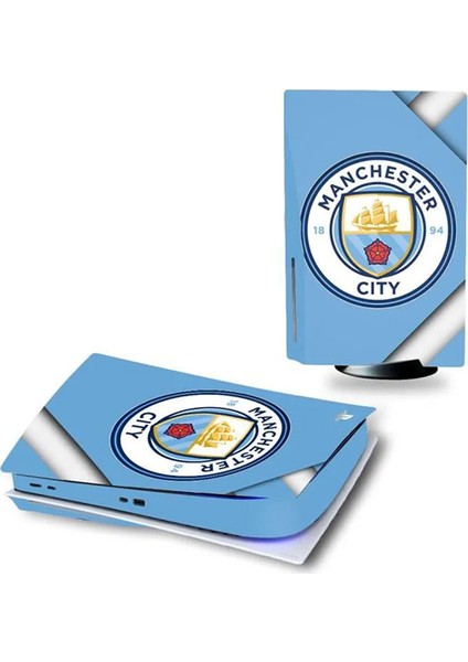 Kt Grup Manchester City Playstation 5 Dijital versiyon Sticker Kaplama Seti