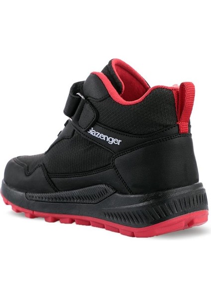 Kephas Siyah - Kırmızı Outdoor Bot Unisex Erkek Kız Çocuk Ayakkabı