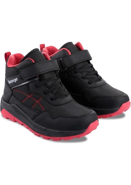 Kephas Siyah - Kırmızı Outdoor Bot Unisex Erkek Kız Çocuk Ayakkabı fiyatları