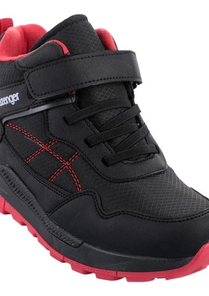 Kephas Siyah - Kırmızı Outdoor Bot Unisex Erkek Kız Çocuk Ayakkabı modelleri