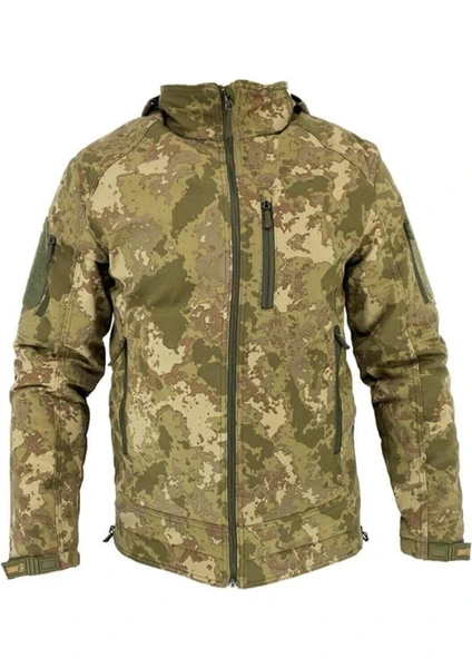 Tactical Kamuflaj Softshell Mont