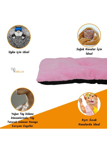 Kedi Yatağı Evcil Hayvan Kedi Minderi 60X40 cm Evcil Hayvan Minder fırsatları