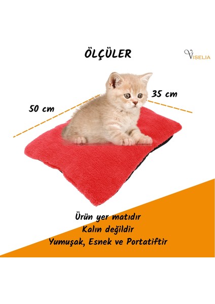 Kedi Yatağı Evcil Hayvan Kedi Minderi 50X35 cm Evcil Hayvan Minder fiyatları