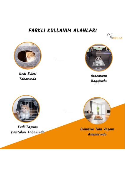 Kedi Yatağı Evcil Hayvan Kedi Minderi 50X35 cm Evcil Hayvan Minder indirimleri