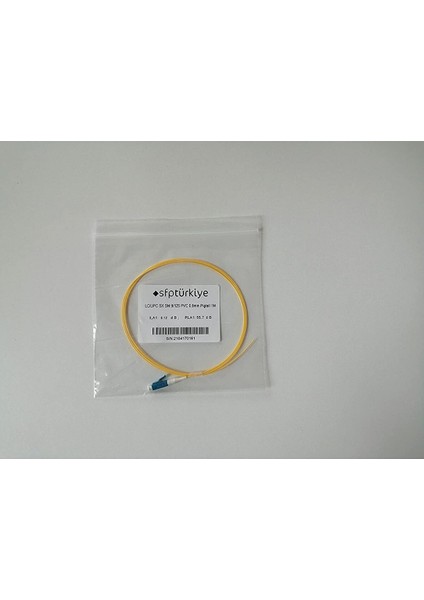 SFPTÜRKİYE | Sm Lc Sx Pigtail (10'lu Paket) (1 Metre)