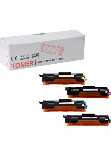 ® Brother TN-273 / TN-277 4 Renk Muadil Toner Seti 2300 Sayfa Renkli