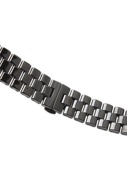 Apple Watch Series 8 45MM Kordon Parlak Seramik Kaplama Metal Zr Siyah modelleri