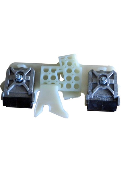 BWR1178 Ford Fiesta MK5 JH JD BE256 2001-2008 4/5 Kapı 2S61A23200 İçin Ön Sağ Kapı Cam Kriko Tamir Klipsi