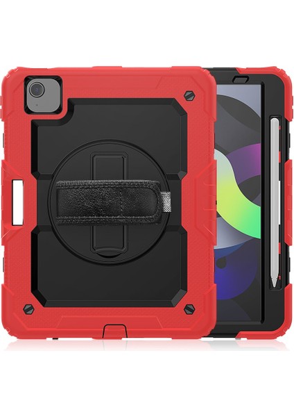 Apple iPad Pro 11 (2021) Kılıf 360 Korumalı Askılı Standlı Tank Kapak Anka-Azn-Pars