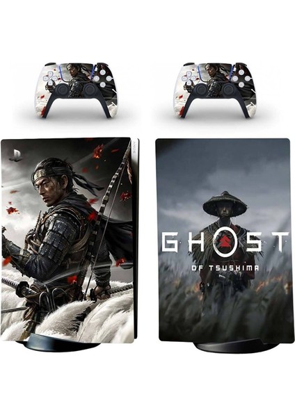 Kt Grup Ghost Of Thusima Playstation 5 Disk Edition Sticker Kaplama Seti