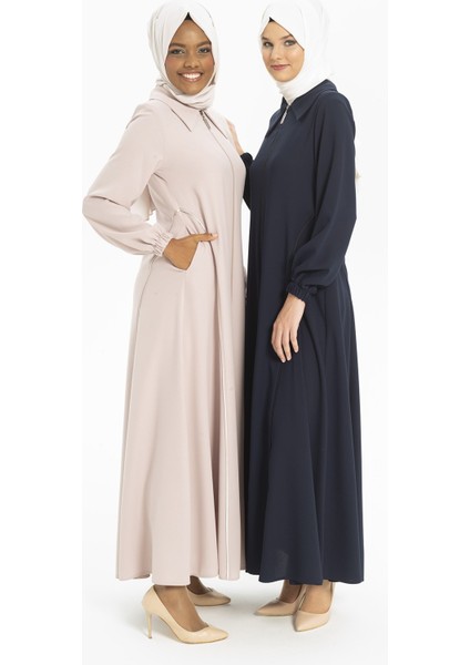 Gömlek Yakalı Bej Ferace 3491 fırsatları