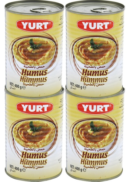 Humus Konservesi 400 gr *4 Adet