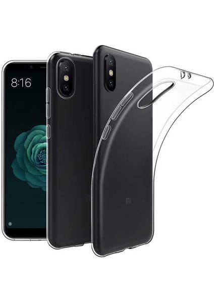 Xiaomi Mi 8 Kılıf Ultra Ince Süper Şeffaf Silikon Kapak