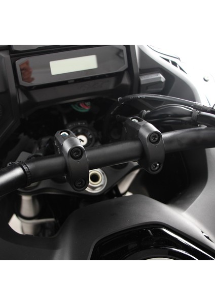 Honda NT 1100 2022-2023 Uyumlu Gidon Yükseltme Siyah