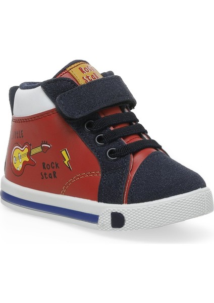 522034.B2PR Kırmızı Erkek Çocuk High Sneaker