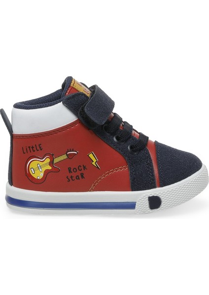 522034.B2PR Kırmızı Erkek Çocuk High Sneaker