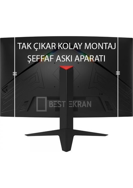 Best Ekran Viewsonic 24" Inç (60 Ekran) Monitör Ekran Koruyucu