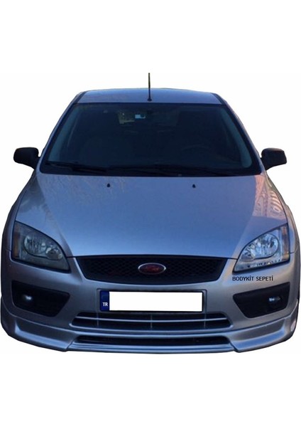 Ford Focus 2 Makyajsız Hb Sedan Uyumlu Ön Tampon Eki (Plastik)