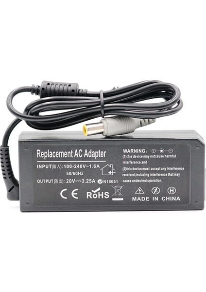Lenovo Thinkpad Iğne Uç 20V 90W 7.9mm x 5.5mm Şarj Aleti Adaptör Cihazı