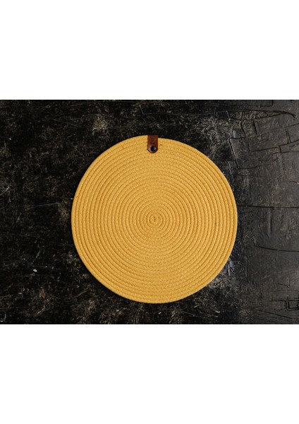 Pamuk Ip El Yapımı 4'lü Amerikan Servis Supla Set 32 cm