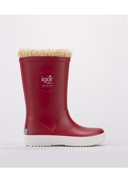 Splash Nautico Çocuk Kürklü Kırmızı Yağmur Çizmesi W10207-005 V3 fırsatları