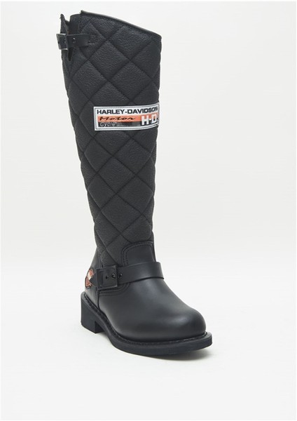 Laconia Hi 646 Siyah Yağlı Deri Kadın Bot Postal Ayakkabı V2 modelleri