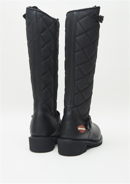 Laconia Hi 646 Siyah Yağlı Deri Kadın Bot Postal Ayakkabı V2 fırsatları