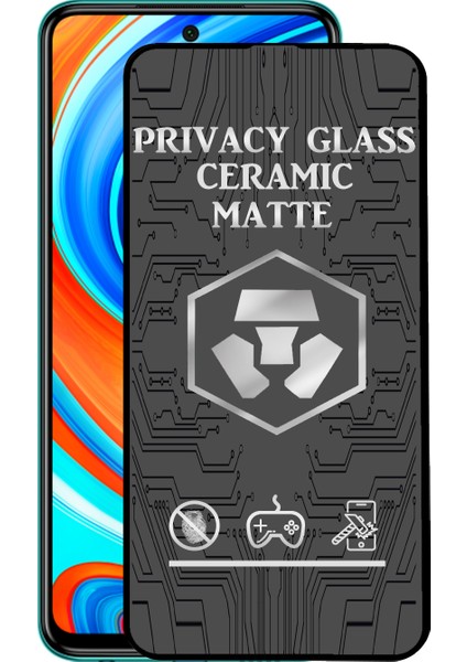 Xiaomi Redmi Note 9 Pro Tam Kaplayan Mat Seramik Nano Esnek Hayalet Ekran Koruyucu