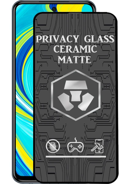 Caseart Xiaomi Redmi Note 9s Tam Kaplayan Mat Seramik Nano Esnek Hayalet Ekran Koruyucu