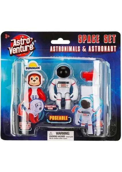 Astro Venture Astronimals & Astronot Uzay Seti