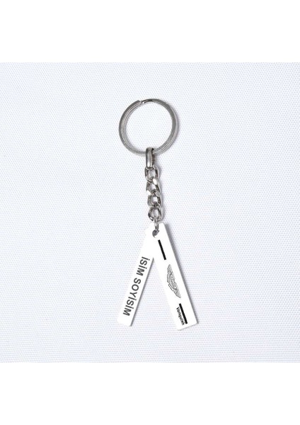 Kişiye Özel Aston Martin Vanquish Plaka Anahtarlık