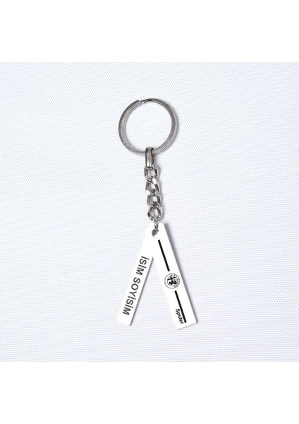 Kişiye Özel Alfa Romeo Spider Plaka Anahtarlık