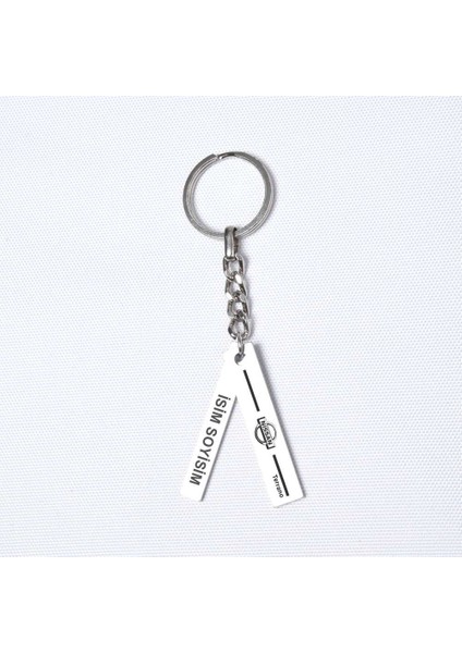 Kişiye Özel Nissan Terrano Plaka Anahtarlık