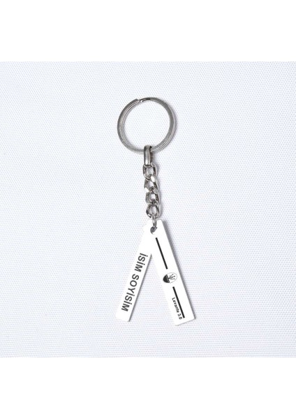 Kişiye Özel Maserati Levante 3.0 Plaka Anahtarlık